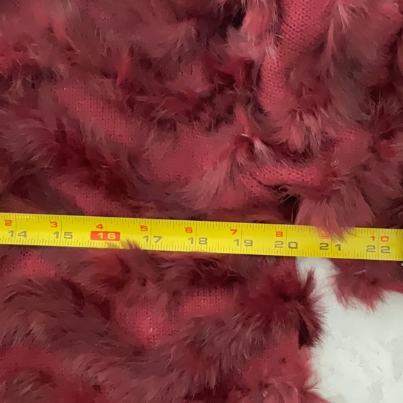 Knit and Fur Knit Cardigan - Picture 5 of 5